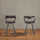  Homelegance Appert 5566-24BR3A Swivel Counter Height Chair IMAGE 4