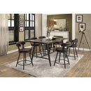  Homelegance Appert 5566-24BR3A Swivel Counter Height Chair IMAGE 5