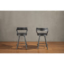  Homelegance Appert 5566-24BK3A Swivel Counter Height Chair IMAGE 4
