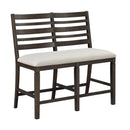  Homelegance Victoria 6023-24BH Counter Height Bench IMAGE 2