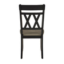  Homelegance Ogden 5985BKS Side Chair IMAGE 4