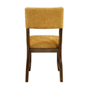  Homelegance Aiden 5898F2S Side Chair, Mustard IMAGE 4