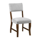 Homelegance Aiden 5898F1S Side Chair, Grey IMAGE 2