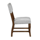  Homelegance Aiden 5898F1S Side Chair, Grey IMAGE 3