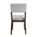  Homelegance Aiden 5898F1S Side Chair, Grey IMAGE 4