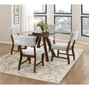  Homelegance Aiden 5898F1S Side Chair, Grey IMAGE 6