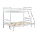  Homelegance Lani B2022WHTF-1 Twin/Full Bunk Bed IMAGE 2