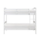  Homelegance Lani B2022WH-1 Twin/Twin Bunk Bed IMAGE 3