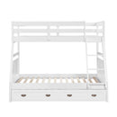  Homelegance Sloane B2024WHTF-1* Twin/Full Bunk Bed IMAGE 10