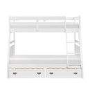 Homelegance Sloane B2024WHTF-1* Twin/Full Bunk Bed IMAGE 15