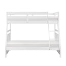  Homelegance Sloane B2024WHTF-1* Twin/Full Bunk Bed IMAGE 3
