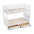  Homelegance Sloane B2024WH-1* Twin/Twin Bunk Bed IMAGE 18