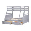  Homelegance Sloane B2024GYTF-1* Twin/Full Bunk Bed IMAGE 14