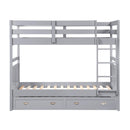  Homelegance Sloane B2024GY-1* Twin/Twin Bunk Bed IMAGE 8