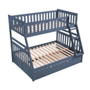  Homelegance Nora B2083BUTF-1* Twin/Full Bunk Bed IMAGE 10