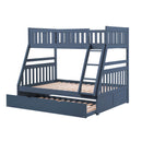  Homelegance Nora B2083BUTF-1* Twin/Full Bunk Bed IMAGE 12
