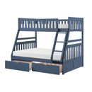  Homelegance Nora B2083BUTF-1* Twin/Full Bunk Bed IMAGE 17