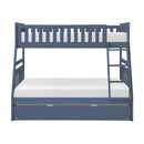  Homelegance Nora B2083BUTF-1* Twin/Full Bunk Bed IMAGE 7
