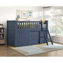  Homelegance Nora B2083BULL-1*BC2DR Low Loft Bunk with Bookcase and 2 Dressers IMAGE 15