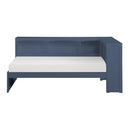  Homelegance Nora B2083BUBC-1BC* Twin Bookcase Corner Platform Bed IMAGE 2