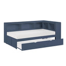  Homelegance Nora B2083BUBC-1BC* Twin Bookcase Corner Platform Bed IMAGE 5