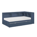  Homelegance Nora B2083BUBC-1BC* Twin Bookcase Corner Platform Bed IMAGE 6