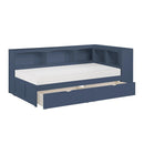  Homelegance Nora B2083BUBC-1BC* Twin Bookcase Corner Platform Bed IMAGE 8