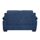  Manufacturer Color_Blue -- Holleman 9333BU-2 Love Seat IMAGE 3