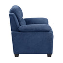  Manufacturer Color_Blue -- Holleman 9333BU-1 Chair IMAGE 3