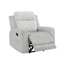  Homelegance Benton 9728LGY-1 Reclining Chair IMAGE 6