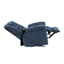  Manufacturer Color_Blue -- Homelegance Baldwin Rocker Fabric Recliner IMAGE 10