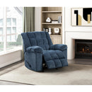  Manufacturer Color_Blue -- Homelegance Baldwin Rocker Fabric Recliner IMAGE 12