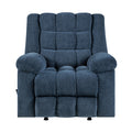  Manufacturer Color_Blue -- Homelegance Baldwin Rocker Fabric Recliner IMAGE 1
