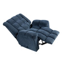  Manufacturer Color_Blue -- Homelegance Baldwin Rocker Fabric Recliner IMAGE 8