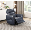  Manufacturer Color_Dark blue -- Thomas 9713DBU-1SW Swivel Glider Reclining Chair IMAGE 12