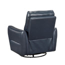  Manufacturer Color_Dark blue -- Thomas 9713DBU-1SW Swivel Glider Reclining Chair IMAGE 4