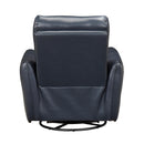  Manufacturer Color_Dark blue -- Thomas 9713DBU-1SW Swivel Glider Reclining Chair IMAGE 5