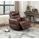  Manufacturer Color_Brown -- Thomas 9713BRW-1SW Swivel Glider Reclining Chair IMAGE 12