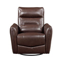  Manufacturer Color_Brown -- Thomas 9713BRW-1SW Swivel Glider Reclining Chair IMAGE 1
