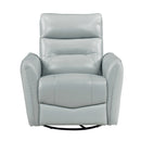  Manufacturer Color_Aqua -- Thomas 9713AQA-1SW Swivel Glider Reclining Chair IMAGE 1