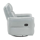  Manufacturer Color_Aqua -- Thomas 9713AQA-1SW Swivel Glider Reclining Chair IMAGE 3