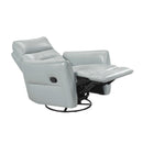  Manufacturer Color_Aqua -- Thomas 9713AQA-1SW Swivel Glider Reclining Chair IMAGE 7