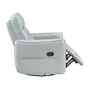  Manufacturer Color_Aqua -- Thomas 9713AQA-1SW Swivel Glider Reclining Chair IMAGE 8