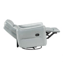  Manufacturer Color_Aqua -- Thomas 9713AQA-1SW Swivel Glider Reclining Chair IMAGE 9