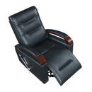 Manufacturer Color_Dark blue -- Homelegance Margot Swivel Glider Recliner IMAGE 8