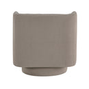  Manufacturer Color_Taupe -- Homelegance Joyce Swivel Fabric Chair IMAGE 5