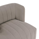  Manufacturer Color_Taupe -- Homelegance Joyce Swivel Fabric Chair IMAGE 6