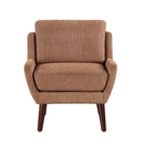  Manufacturer Color_Orange -- Homelegance Ellie Stationary Fabric Accent Chair IMAGE 1