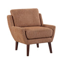  Manufacturer Color_Orange -- Homelegance Ellie Stationary Fabric Accent Chair IMAGE 2