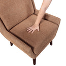  Manufacturer Color_Orange -- Homelegance Ellie Stationary Fabric Accent Chair IMAGE 7